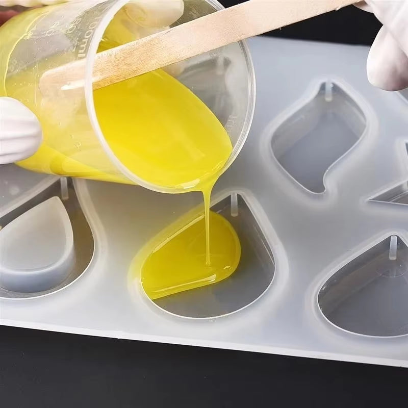 100Ml Mixing Cups Plastic Liquid Container Epoxy Resin Scale Beaker Chemical Laboratory Cups Measuring Cup Kitchen Baking Tools