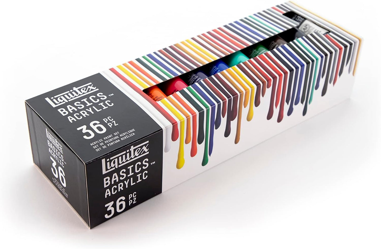 BASICS Acrylic Paint Set, 36 X 22Ml (0.74-Oz) Tube Paint Set