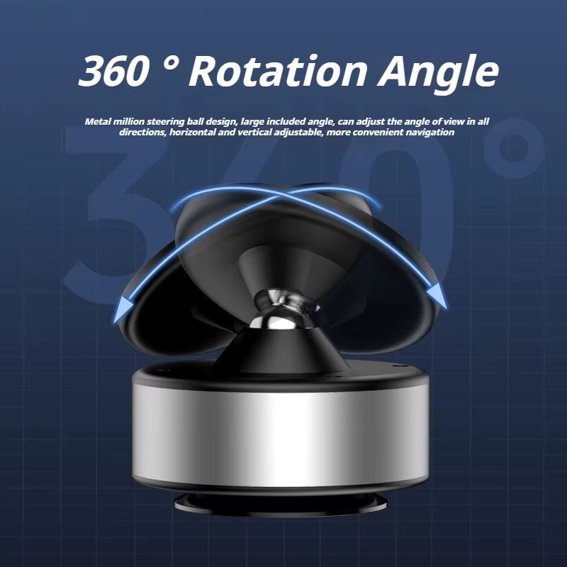 For Magsafe Magnetic 360°Rotatable Vacuum Car Magnetic Holder X11Vacuum Car Phone Mount Strong Magnetic Suction Cup