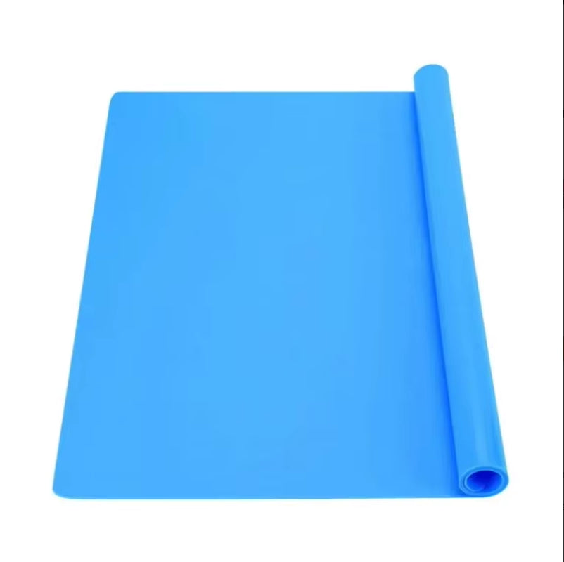 15.7" X 11.7" Large Silicone Sheet for Crafts Jewelry Casting Mold Mat, Nonstick Craft Mat for Epoxy Resin, Paint, Clay