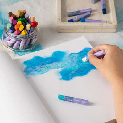 Light Pink Hardcover Sketchbook by  - Acid Free and Smudge Resistant Paper, Sketch Pad for Drawing, Sketching, Writing - 1 Pack