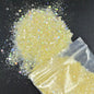 50 Gram(In Bulk) 12Colors Glitter Powder for Manicure Holographic Pailette Dust 1 Bag 50G - Holographic Laser Ultra Fine Glitter