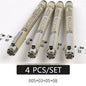 Pigment Liner Micron Pen Set Neelde Drawing Pen Lot 005 01 02 03 04 05 08 1.0 Brush Art Markers Fineliner Sketching Pen