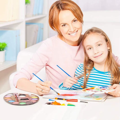 Paint Brushes Set round Pointed Paintbrushes Artist Acrylic Paint Brush for Acrylic Oil Watercolor Body Face Adult Kids Supplies