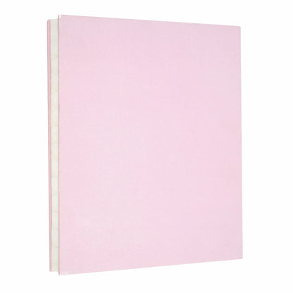 Light Pink Hardcover Sketchbook by  - Acid Free and Smudge Resistant Paper, Sketch Pad for Drawing, Sketching, Writing - 1 Pack