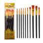 Paint Brushes Set round Pointed Paintbrushes Artist Acrylic Paint Brush for Acrylic Oil Watercolor Body Face Adult Kids Supplies