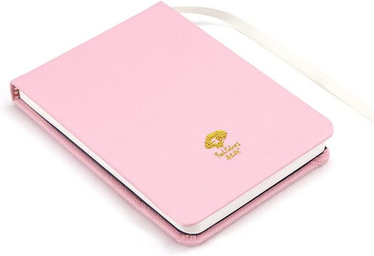 Watercolor Journal, 100% Cotton 140 Lb (300 GSM) Hot Pressed Watercolor Paper, 20 Sheets Sized 3.8’’ X 5.2’’ Travel Art Journal for Beginners and Experienced Painters (Pink)