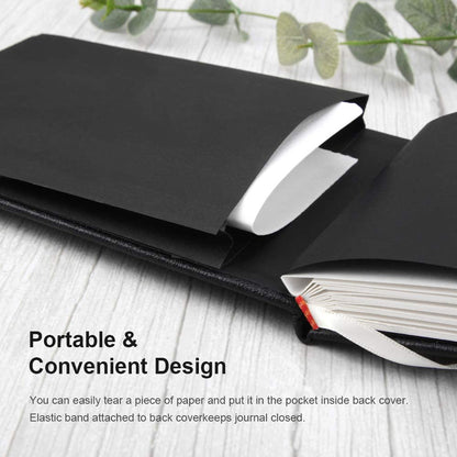 Art Supplies Watercolor Paper, 100% Cotton Hot Press Watercolor Journal 7.6” X 5.3”, 20 Sheets (140Lb/300Gsm), Acid-Free for Watercolors, Gouache, Acrylics