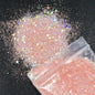 50 Gram(In Bulk) 12Colors Glitter Powder for Manicure Holographic Pailette Dust 1 Bag 50G - Holographic Laser Ultra Fine Glitter