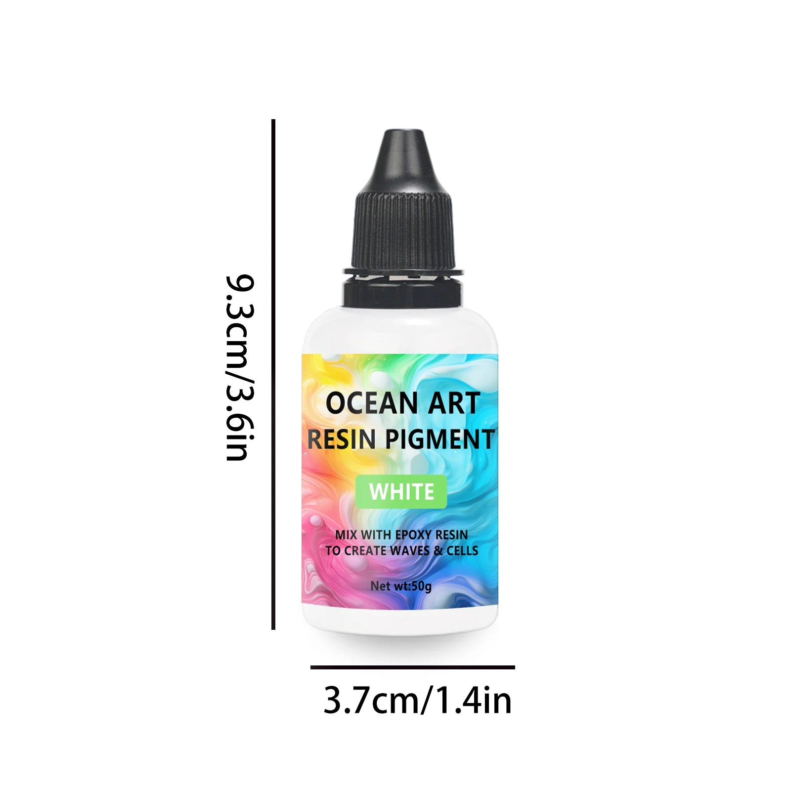 White Paste Epoxy Resin Dyes, Resin Pigment Paste, UV Resin Concentrated Colorant for Resin Dye, Jewelry Making, Paint, DIY Art