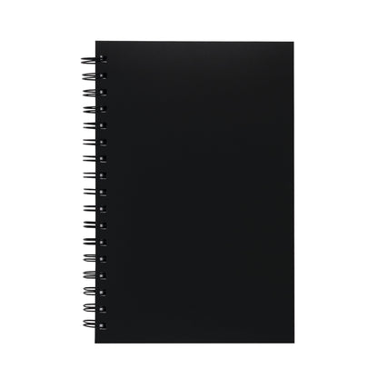 Poly Cover Sketch Book, Heavyweight, 6 X 9 In, Black, 75 Sheets