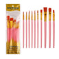 Paint Brushes Set round Pointed Paintbrushes Artist Acrylic Paint Brush for Acrylic Oil Watercolor Body Face Adult Kids Supplies