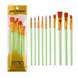 Paint Brushes Set round Pointed Paintbrushes Artist Acrylic Paint Brush for Acrylic Oil Watercolor Body Face Adult Kids Supplies